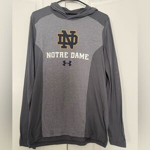 Under Armour Notre Dame long sleeve t-shirt hoodie
